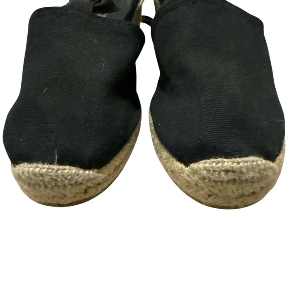 Black Viscata Espadrille Flats